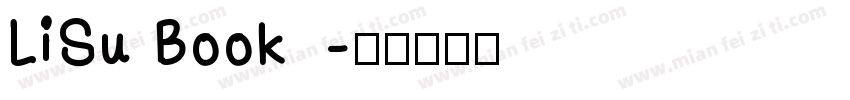 LiSu Book字体转换